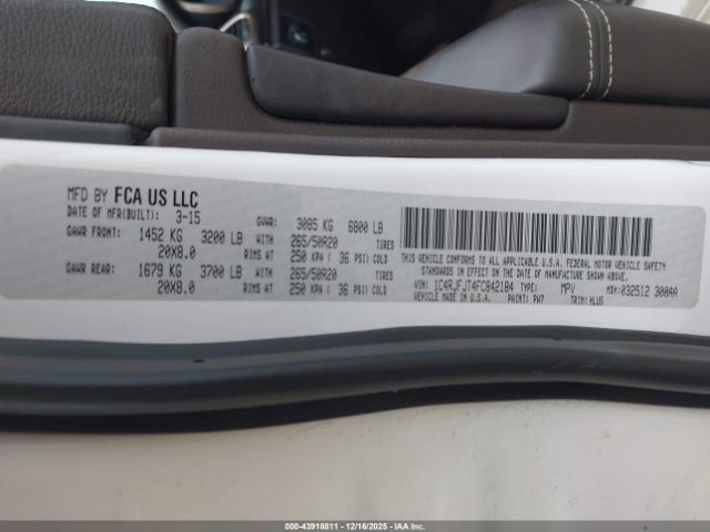 Jeep Grand Cherokee Summit Image 10