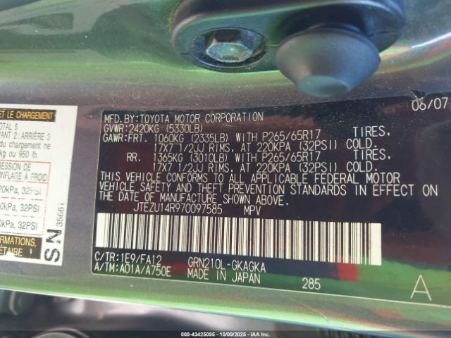 Toyota 4Runner Sr5 V6 Image 3