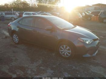  Salvage Toyota Corolla