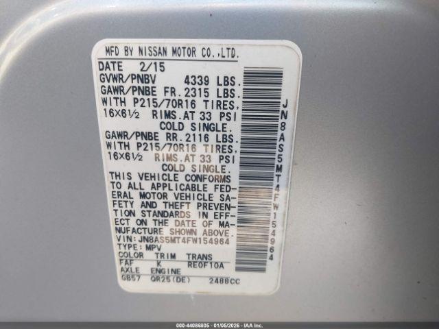 Nissan Rogue S Image 2