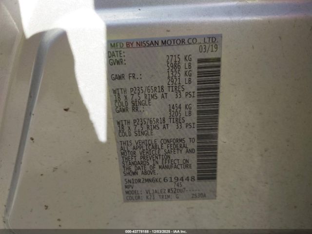 Nissan Pathfinder Sv Image 12