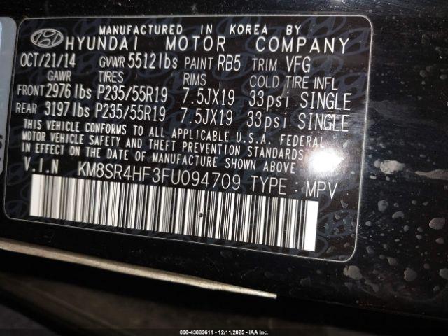 Hyundai SANTA FE Limited Image 5