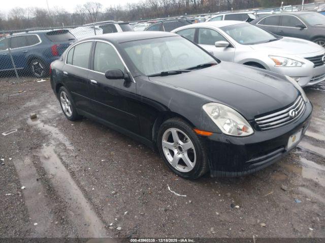  Salvage INFINITI G35