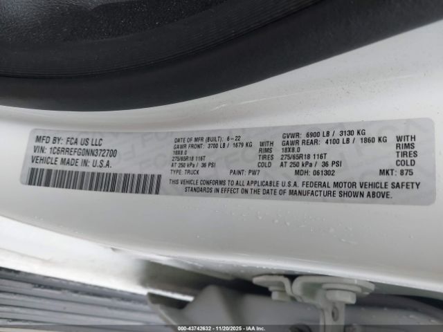 Ram 1500 Big Horn  4x2 5'7 Box Image 5