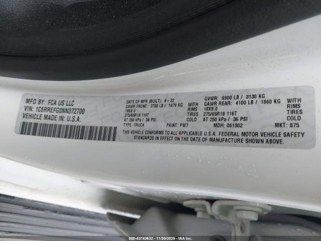 Ram 1500 Big Horn  4x2 5'7 Box Image 5