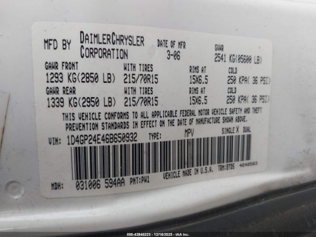 Dodge Grand Caravan Se Image 7
