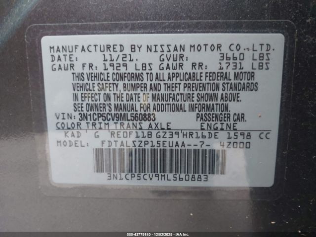 Nissan Kicks Sv Xtronic Cvt Image 14