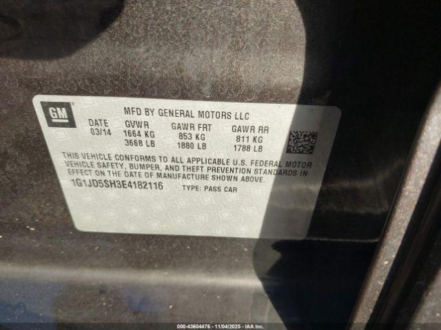 Chevrolet Sonic Lt Manual Image 10