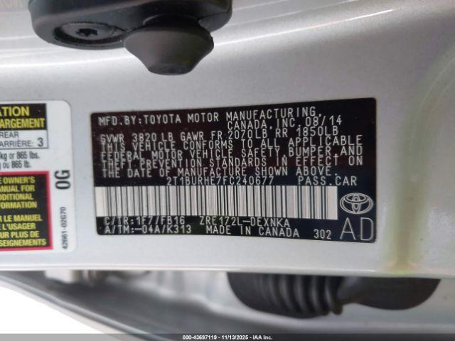 Toyota Corolla Le Image 2