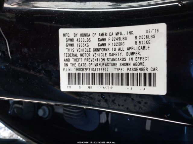 Honda Accord Lx Image 7