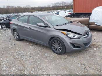  Salvage Hyundai ELANTRA