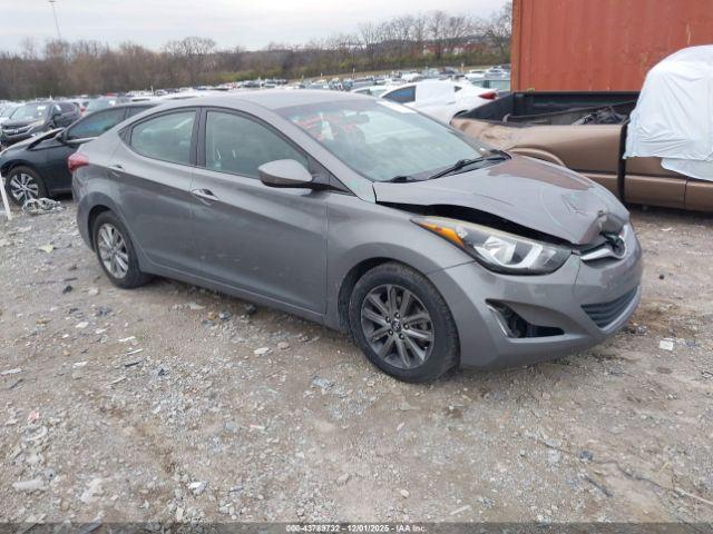 Salvage Hyundai ELANTRA