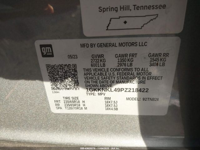 GMC Acadia Fwd Sle Image 7