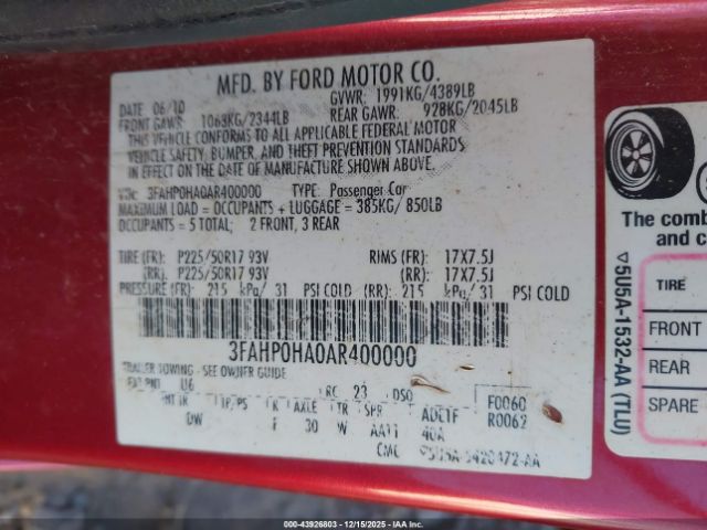 Ford Fusion Se Image 11