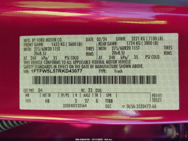 Ford F-150 Lariat Image 6