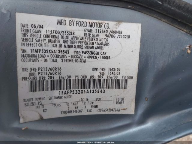 Ford Taurus Se Image 4