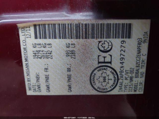 Nissan Altima Image 7