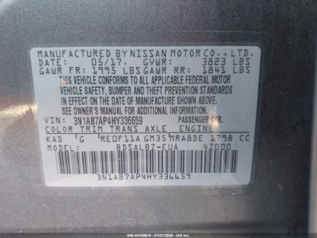 Nissan Sentra S Image 10