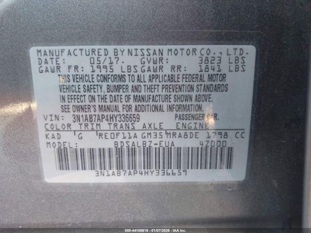 Nissan Sentra S Image 10