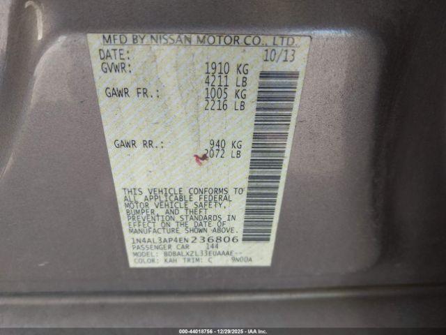 Nissan Altima 2.5 Sl Image 12