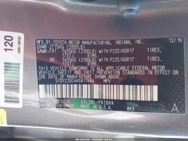 Toyota Sienna Xle 8 Passenger Image 11