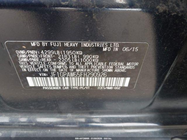 Subaru Impreza 2.0i Sport Limited Image 13