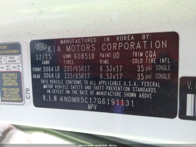 Kia Sedona Lx Image 3