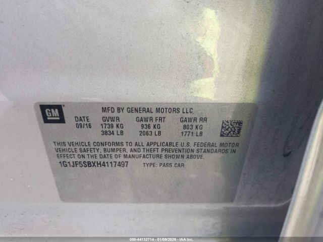 Chevrolet Sonic Premier Auto Image 9